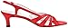 David Tate Womens Rosette Satin Open Toe Slingback Heels