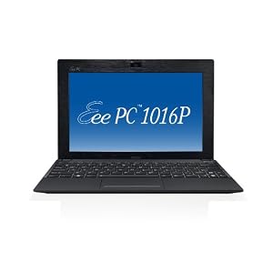 ASUS Eee PC Seashell 1016P-BU17-BK 10.1-Inch Netbook (Black)