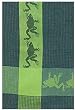 Waffle Weave 100% Cotton Three Color Frog Dishtowel 18" X 28" Set / 6