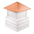 35" Handcrafted "Dover" Copper Roof Vinyl Cupola