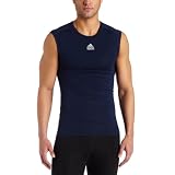 adidas Men's Techfit Cut and Sewn Sleeveless Top (Collenavy, Medium)