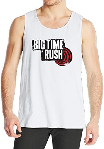 Men's Popular Rock Band Big Time Rush Logo Cool Cool Tank Tops