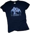 Elliot & Olivia -- Law & Order Special Victims Unit Crop Sleeve Fitted Juniors T-Shirt