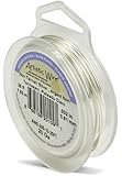 Artistic Wire 20-Gauge Tarnish Resistant Silver Coil Wire, 25-Feet
