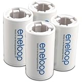 eneloop SEC-CSPACER4PK C Size Spacers for use with AA battery cells