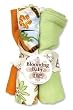 Blooming Bouquet Burp Cloth- 4-Pack Set: Surf'S Up Surfboards Print Percale (1), Leaves Print Percale (1), 159C Percale(1), 577C Mini Waffle Pique(1); 13" X 10"