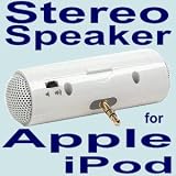 NEW Stereo Speaker for Apple iPod 1G 2G 3G 4G MINI / Shuffle / Photo / U2 MP3 Players