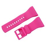 Wize & Ope Unisex ST-14 Fluo Pink Polyurethane Strap