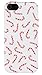 iPhone 5 / 5S Case, DandyCase Perfect Pattern *No Chip/No Peel* Flexible Slim Case Cover for Apple iPhone 5 / 5S [Red & White Christmas Candy Canes]