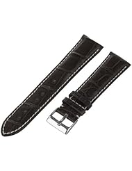Swiss Watch International Unisex 21 MM Brown Genuine Alligator Strap 21ABT22C