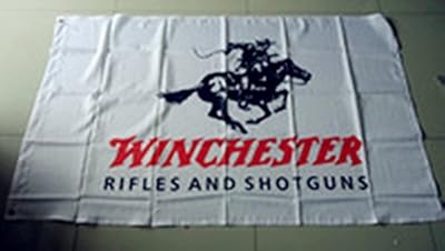 winchester flag winchester banner winchester brand flag winchester rifles and shotguns banner--polyster flags,Brass Grommets,Anti-UV,Digital Printing---flags 3X5 ft