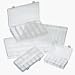 Compartmented Hinged Opague Box 6-5/8 x 3-3/8 x 1-5/16