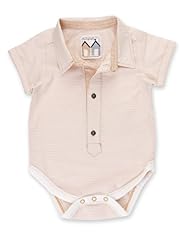 Autograph Pure Cotton Striped Shirt Bodysuit