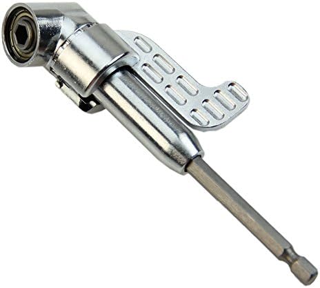 Hanpearl 1/4 Inch Magnetic Angle Driver Adapter Screwdriver Bits ,360 Degree Adjustable