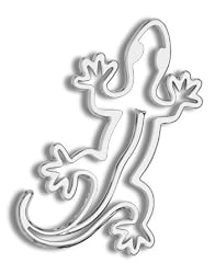 Tropi-Cals - Gecko Chrome Emblem Decal