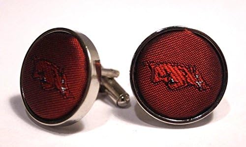 Arkansas Razorbacks Cufflinks NCAA Officially Licensed