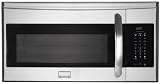 Frigidaire Gallery FGMV154CLF 1.5 cu. ft. Over-the-Range Convection Microwave Oven with 900 Cooking Watts, 2-Speed 300 CFM Exhaust Fan, Sensor Cooking, Glass Turntable and Convection Cooking Rack: Stainless Steel