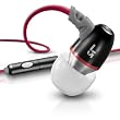 JBuds J5M Earbuds-Style Metal Headphones with Microphone for iPhone, iPad, Tablet, Android (Sneaker Head)