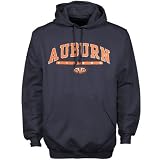 NCAA Auburn Tigers Navy Blue Mascot Bar Hoody Sweatshirt