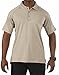 5.11 Tactical Men's Performance Short Sleeve Polo Shirt, Style 71049, Silver Tan, Large