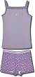 Calvin Klein Girl's Lavender Cami and Sleep Short set - CLEARANCE