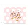 Dolce Birthday Card (1 Folded Note Card + 1 Envelope) - Cupcake | Rungtong & Co. Stationery Line