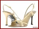 Nine West Accolia Tan Croc Leather High Heels sz 8