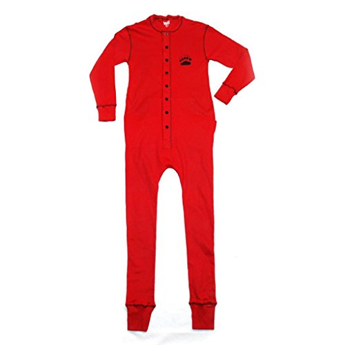 Bear Bottom-Bear Adult Flapjack Onesie Union Suit by Lazy One