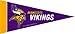 NFL Mini Minnesota Vikings Pennant, (2-Pack)