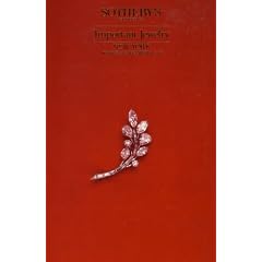 Sotheby's New York Important Jewelry Auction, December 10, 1986