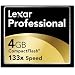Electronics : Lexar 4GB Professional 133X Compact Flash CF4GB-133-380