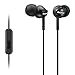 Sony MDR-EX110AP-B Ex Monitor in-Ear Headphones with Microphone (Black)