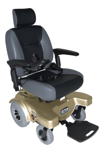 Drive Medical Sunfire General Bariatric Scooter with Captain's Seat, Gold, 22