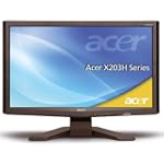 #1: Acer X203HCb 50,8 cm (20 Zoll) widescreen TFT Monitor (VGA, Kontrastverhältnis 50000:1, Reaktionszeit 5ms)