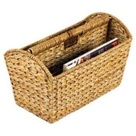 Whitney Design ML-6017 Woven-Seagrass Magazine Rack with Handle