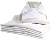 Kushies Washable Pre-folded Diapers - 6 Pack - White