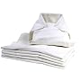 Kushies Washable Pre-folded Diapers - 6 Pack - White