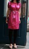 Flying Guitar Dress Crimson