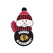 Chicago Blackhawks NHL All-Star Light-Up Acrylic Snowman Ornament (3")