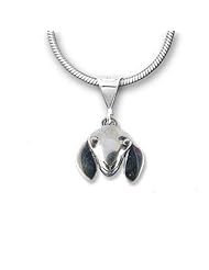 Sterling Silver Nubian Goat Pendant by The Magic Zoo