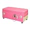 Audio Storage Bench - French Pink