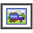 Under Construction Black Personalized Print