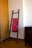 Bamboo Towel and Garment Ladder Medium
