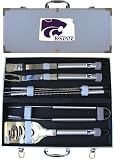 NCAA Kansas State Wildcats 8pc. BBQ Set w/Case