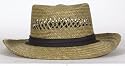 DORFMAN PACIFIC L811 LADIES RUSH STRAW HAT PAck of 12