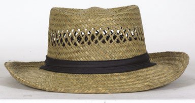 12 each: Dorfman Ladies Rush Straw Hat (L811)