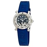 Chopard Happy Beach Diamond Fish Steel Blue Mini Ladies Watch 27 8923 by Chopard