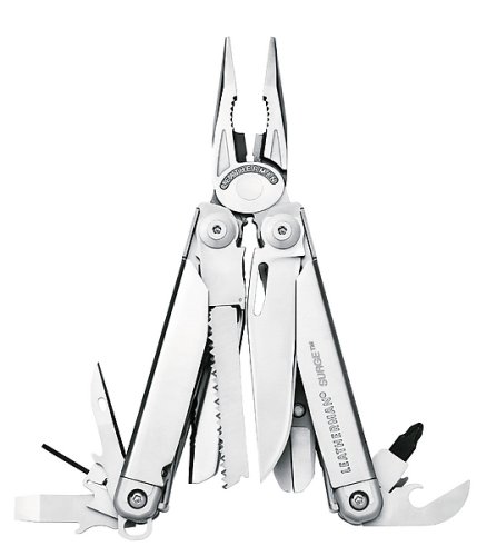 Leatherman Surge, mit Lederetui