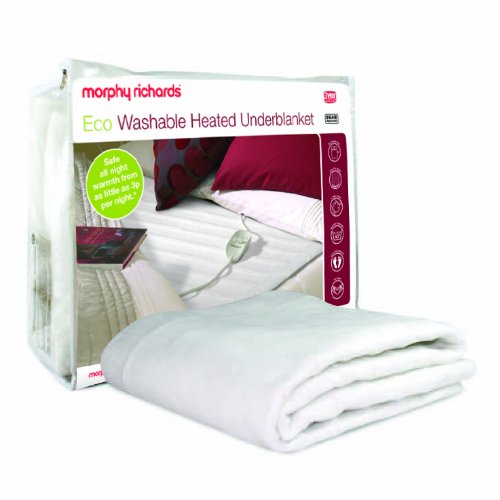 Morphy Richards Electric Blanket Washable Acrylic Underblanket, Double