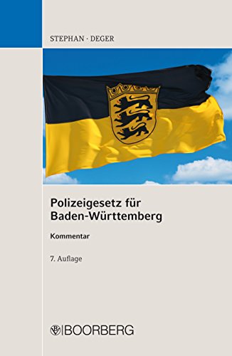 Polizeigesetz für Baden-Württemberg: Kommentar (German Edition)